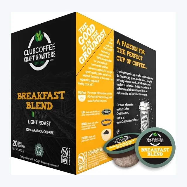 Club Coffee Breakfast Supreme 20 Pack