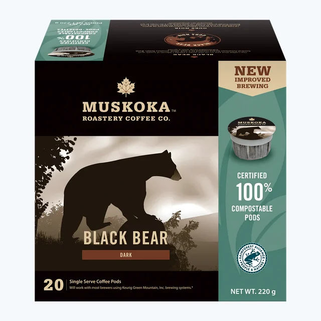 Muskoka Roastery Black Bear 20 Pack