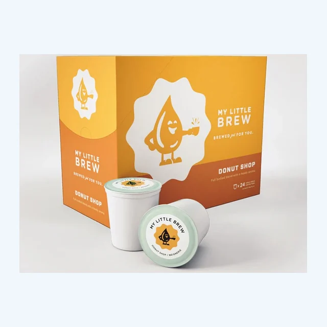 My Little Brew Donut Shop Medium Roast 24 Pack
