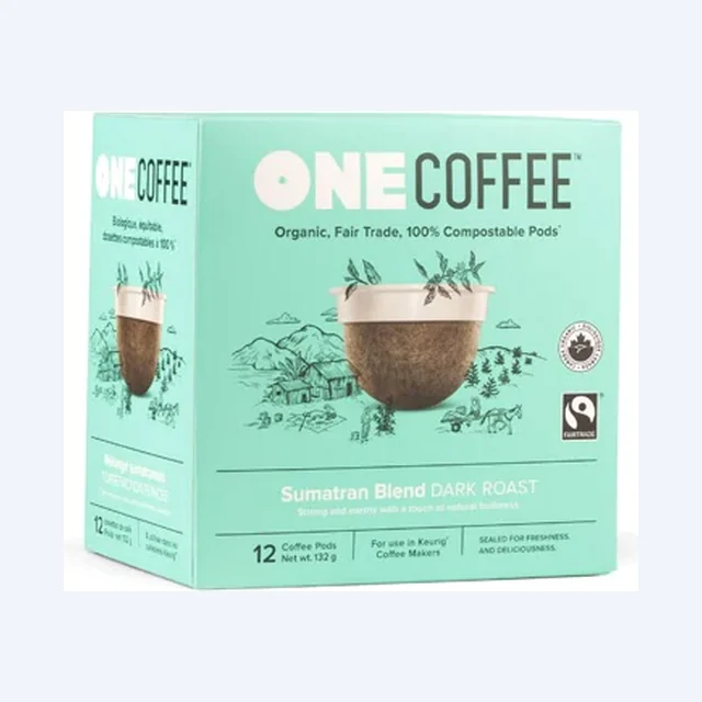 One Coffee Sumatran Dark Roast 18 Pack