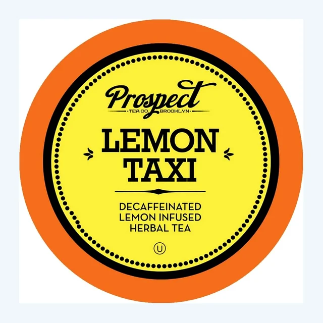 Prospect Lemon Taxi Lemon Infused Herbal Tea 40 Pack