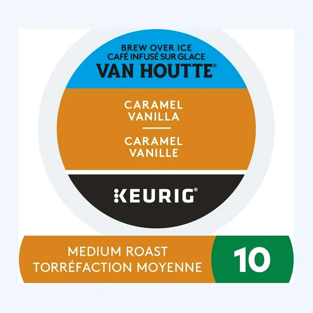 Van Houtte Caramel Vanilla Ice Coffee 10 Pack