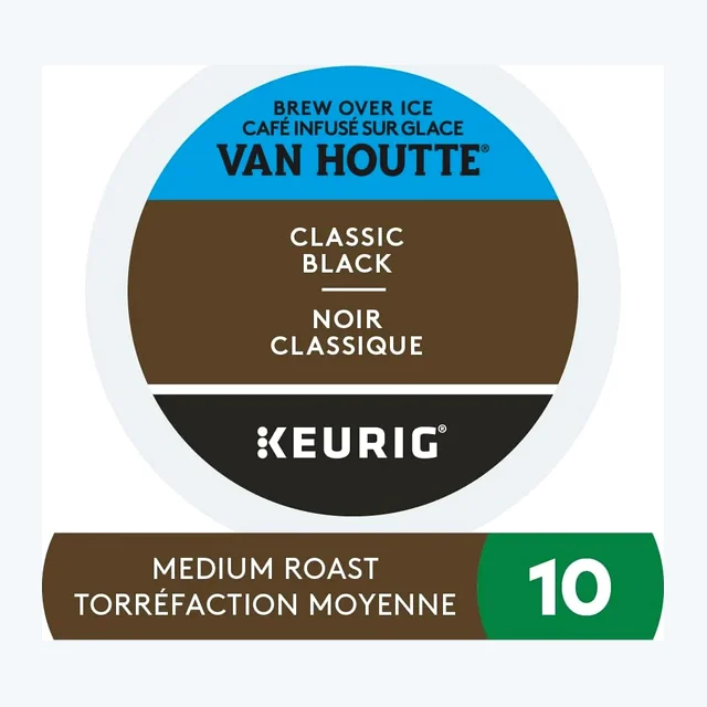 Van Houtte Classic Black Ice Coffee 10 Pack
