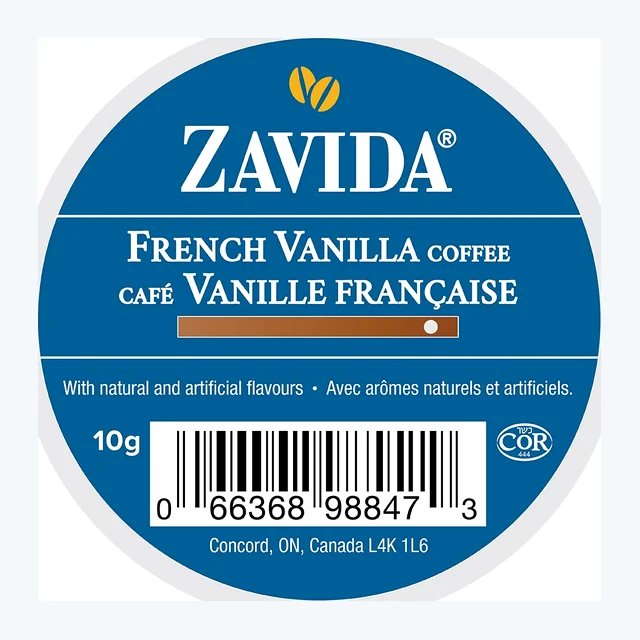 Zavida French Vanilla 24 Pack