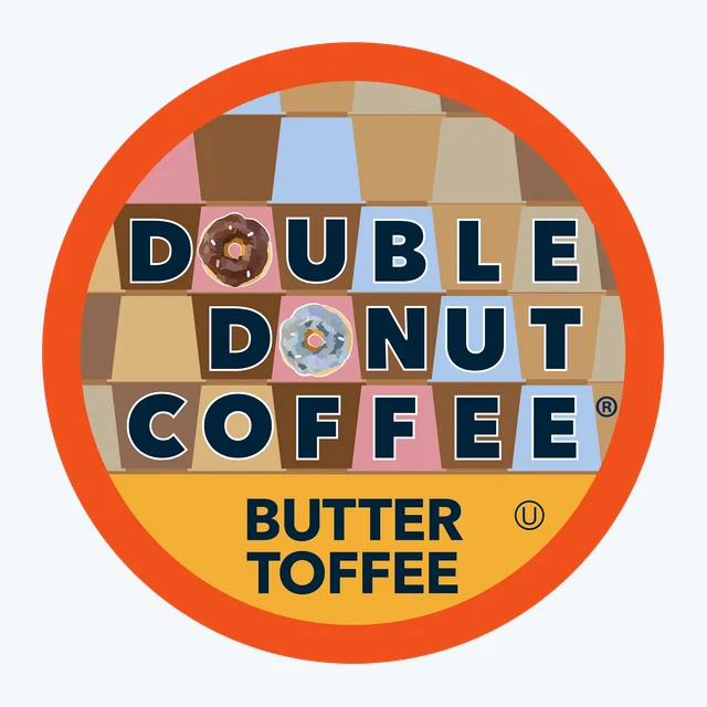 Butter Toffee Flavored Coffee Pods
