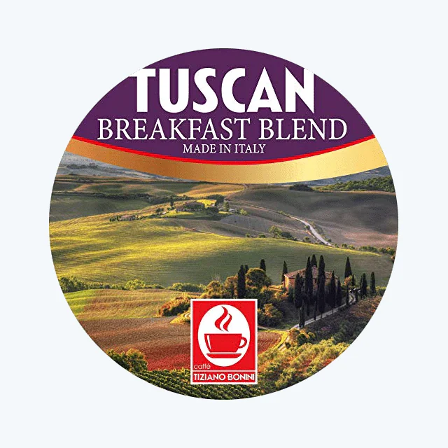 Cafe Bonini Tuscan Breakfast Blend Coffee Pods