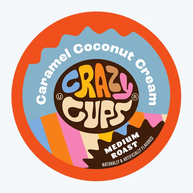 Caramel Coconut Cream Flavored Coffee Pods