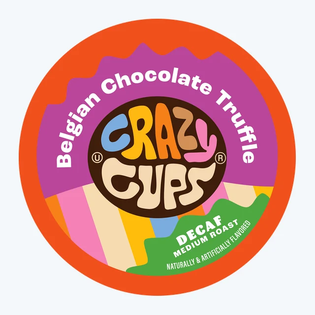 Decaf Belgian Chocolate Truffle Flavored Coffee Pods