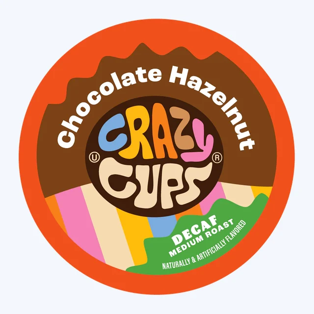 Decaf Chocolate Hazelnut Flavored Coffee Pods