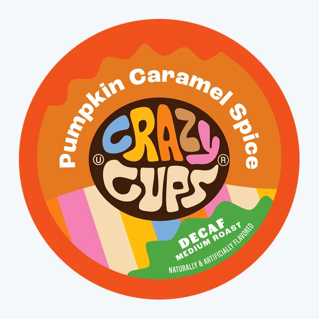 Decaf Pumpkin Caramel Spice Flavored Coffee Pods