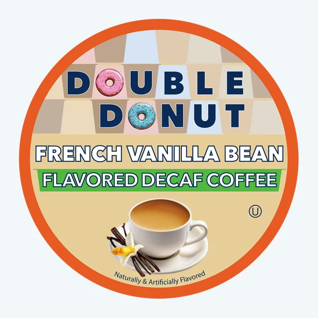 Decaf Vanilla Bean Flavored Coffee Pods