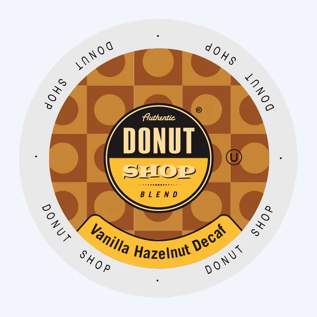 Decaf Vanilla Hazelnut Flavored Coffee Pods