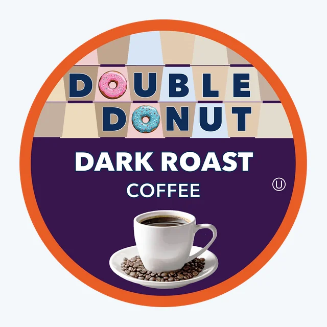 Double Donut Dark Roast Coffee Pods