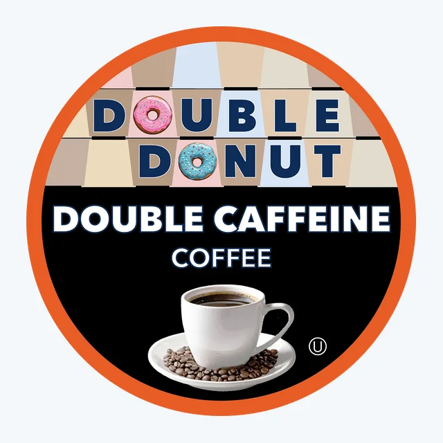 Double Donut Double Caffeine Coffee Pods