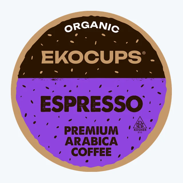 Espresso Roast Organic Fair Trade Coffee Pods