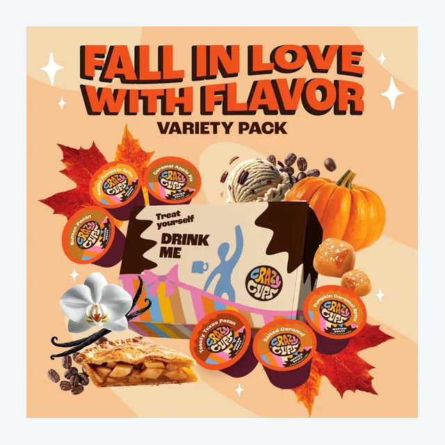 Fall Flavored Coffee Pods Variety Pack - Limited Edition