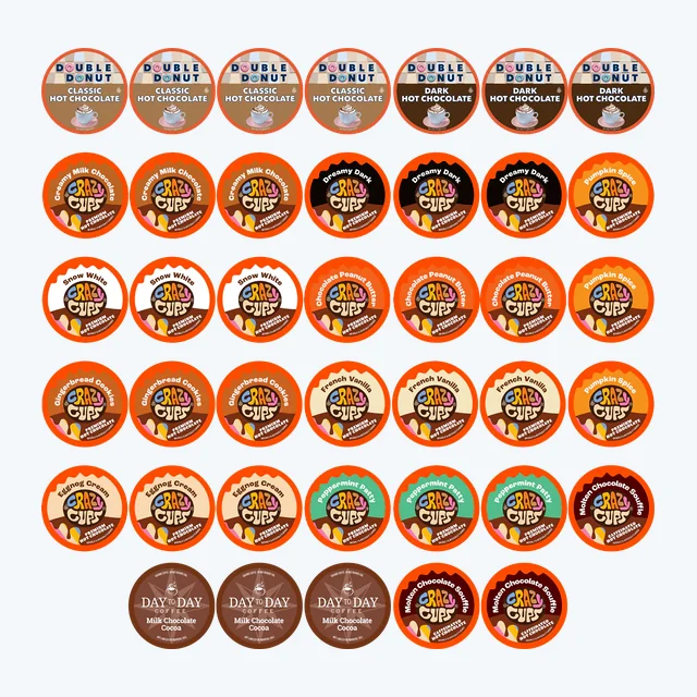 Hot Chocolate Best Sellers Pods Sampler Pack