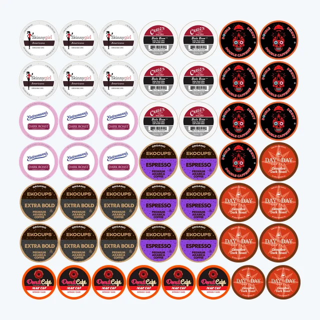 Hyper Caffeine Coffee Pods Sampler Pack