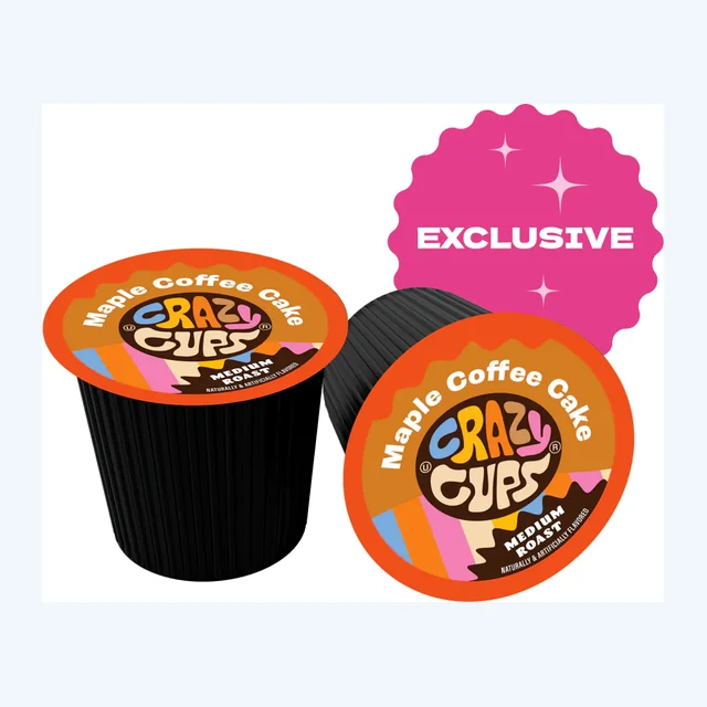 Maple Coffee Cake Flavored Coffee Pods