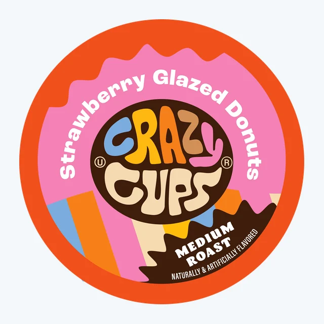 Strawberry Glazed Donut Flavored Coffee Pods