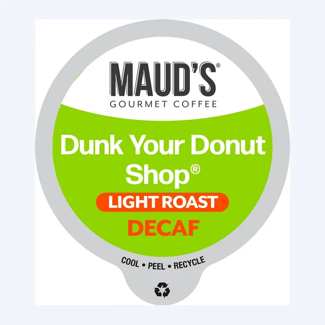 Maud's Decaf Donut Shop Coffee Pods