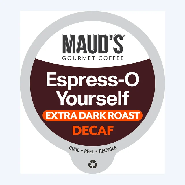 Maud's Decaf Espresso Coffee Pods