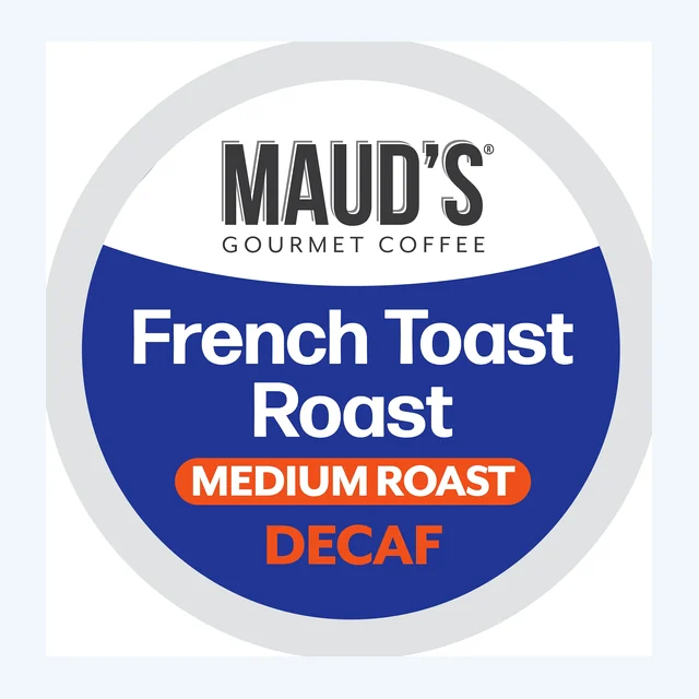 Maud's Decaf French Toast Roast Flavored Coffee Pods