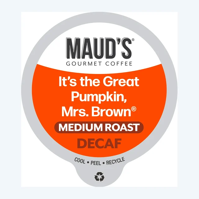 Maud's Decaf Pumpkin Spice Coffee Pods