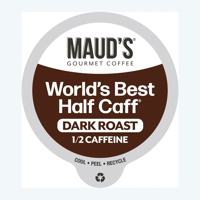 Maud's Half Caff Dark Roast Coffee Pods