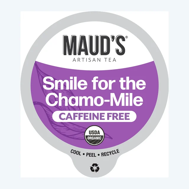 Maud's Organic Chamomile Lavender Tea Pods