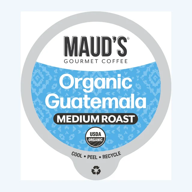 Maud's Organic Guatemala Medium Roast Coffee Pods