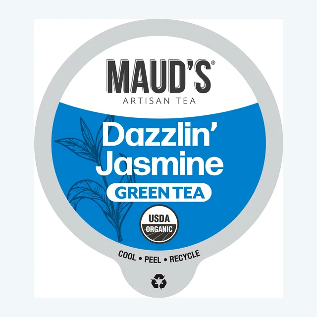 Maud's Organic Jasmine Green Tea Pods