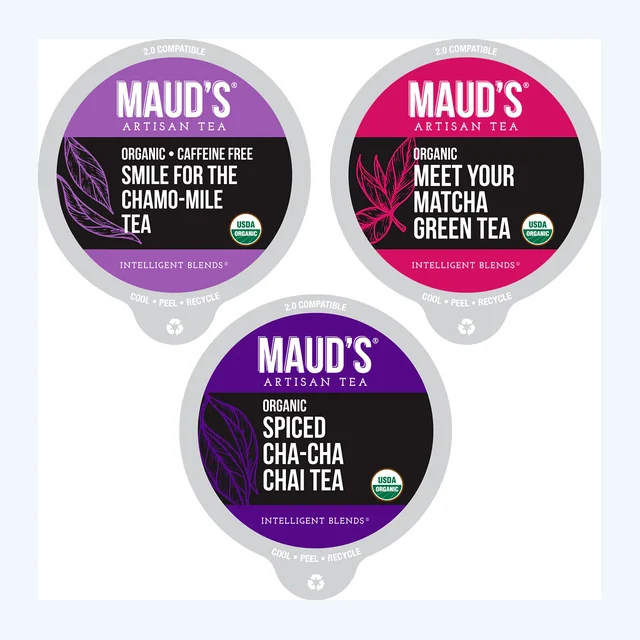 Maud's Organic Tea Variety Bundle - 72ct