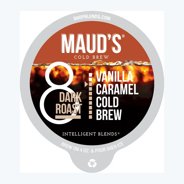 Maud's Vanilla Caramel Cold Brew Coffee Pods
