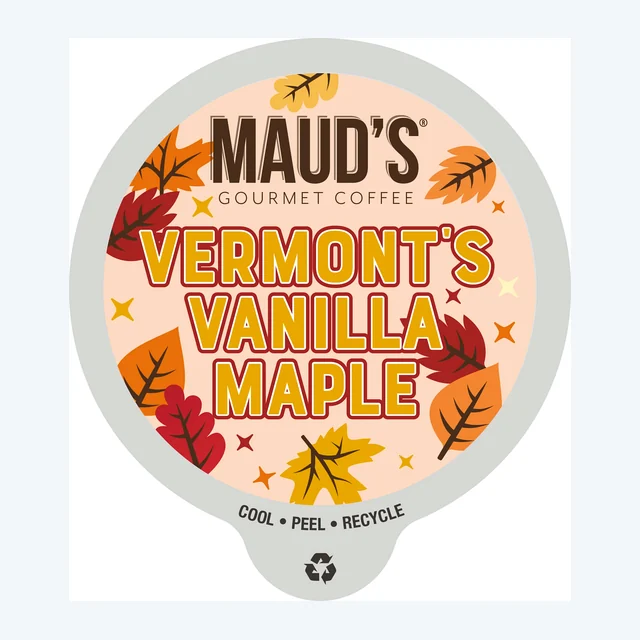 Maud's Vermont's Vanilla Maple Coffee Pods