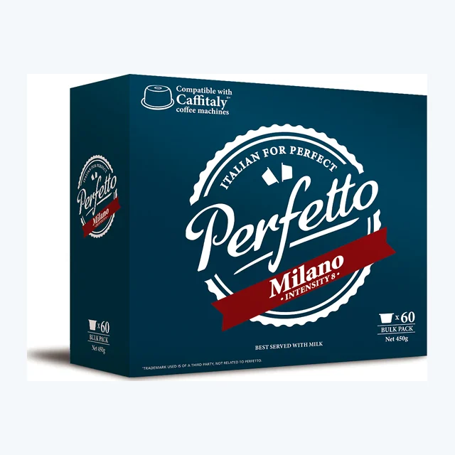 60 Pack Kfee Perfetto Milano Coffee Pods (Intensity 8)