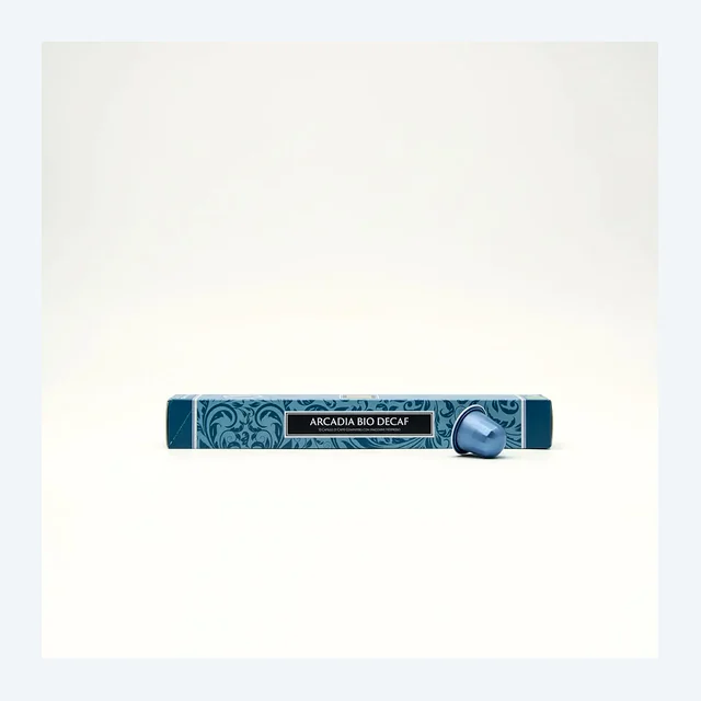 Arcadia Bio Decaffeinato | Aluminum Nespresso Capsules