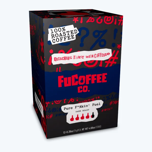 Pure F*%kin' Fuel Dark Roast Pods