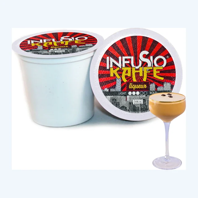 InfuSio Kahfe Liqueur K Cups Flavored Cocktail-Inspired Coffee Pods