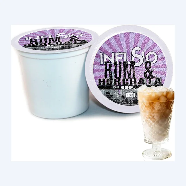 InfuSio Rum & Horchata K Cups  Flavored Cocktail-Inspired Coffee Pods