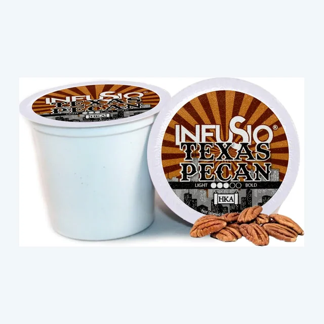 InfuSio Texas Pecan K Cups 96 Count Flavored Coffee Pods