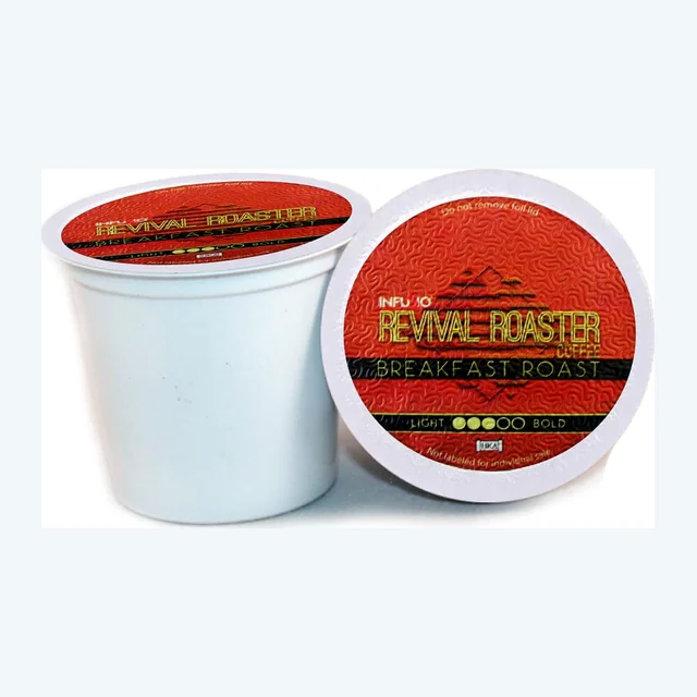 Revival Roaster Breakfast Blend K Cups 96 Count