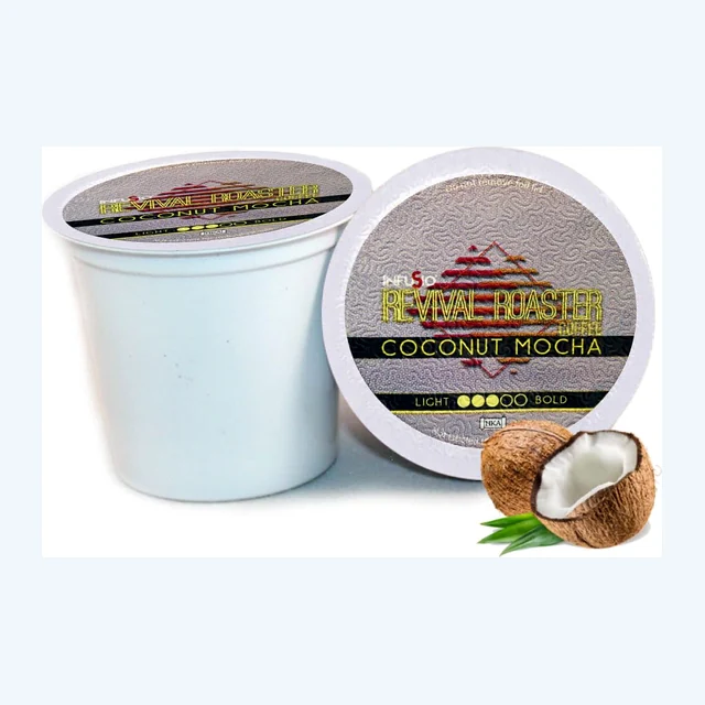 Revival Roaster Coconut Mocha K Cups 96 Count