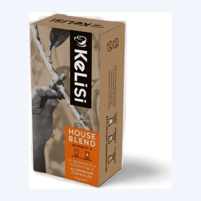 KeLiSi House Blend | Nespresso Compatible Aluminium Coffee Capsules