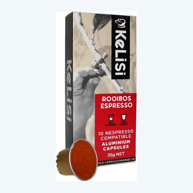 KeLiSi Rooibos Espresso | Nespresso Compatible Aluminium Tea Capsules