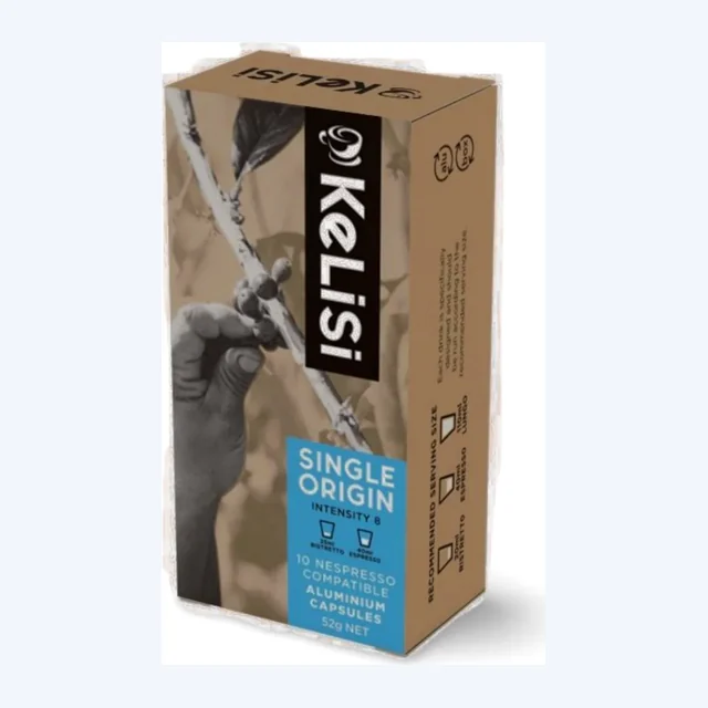 KeLiSi Single Origin | Nespresso Compatible Aluminium Coffee Capsules