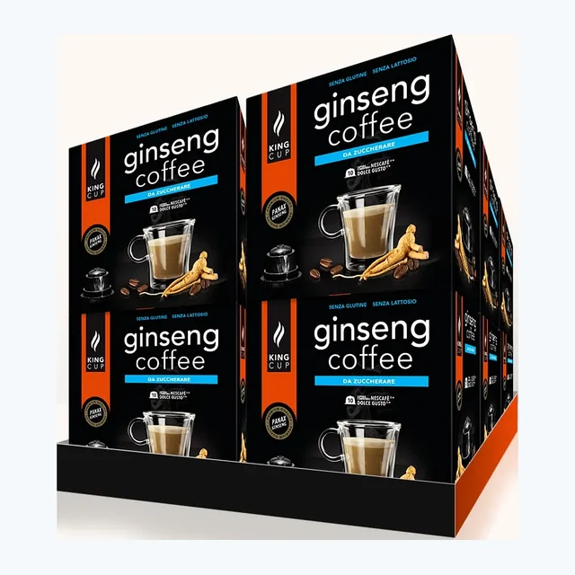 120 capsule Nescafè* Dolce Gusto®* Caffè al ginseng da zuccherare