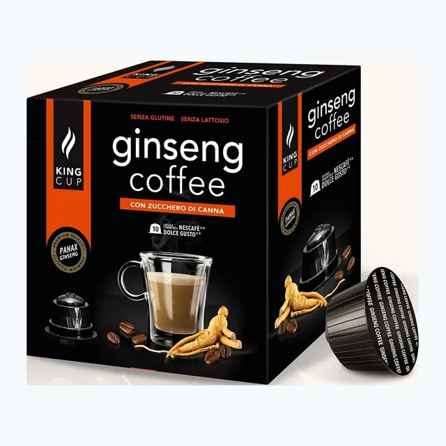 Caffè al Ginseng con zucchero di zanna - Capsule Nescafè* Dolce Gusto®*
