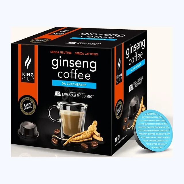 Caffè al Ginseng da Zuccherare capsule Lavazza® A Modo Mio®*