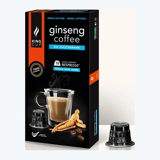 Caffè al Ginseng da zuccherare - Capsule Nespresso®*